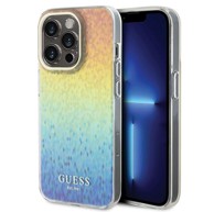 GUESS Maska IML Faceted Mirror Disco Iridescent za iPhone 15 Pro Max 6.7", višebojna